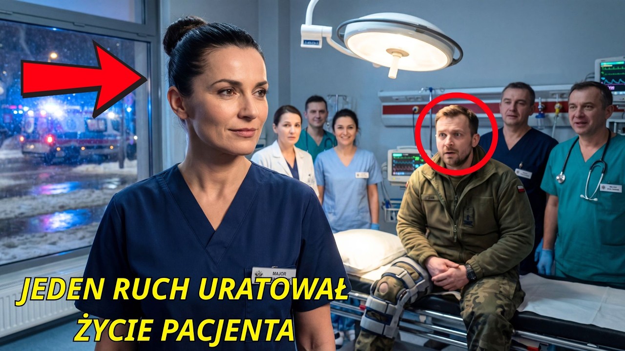 Major rozpoznał ją w szpitalu, a prawda nie mogła już pozostać w cieniu
