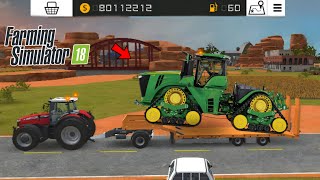 Fs 18 Collect Straw For Cows | Farming Simulator 18 Android Gameplay ! Timelpase
