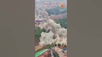 Bridge Construction Collapse Video Caught on Camera | Bridge Blast Collapse Video Caught on Camera