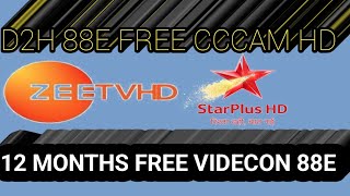 Free CCCam D2h 88e  How to Get D2H 88E CCcam Cline Today Free: A Complete Videocon 88e  6/20/2023