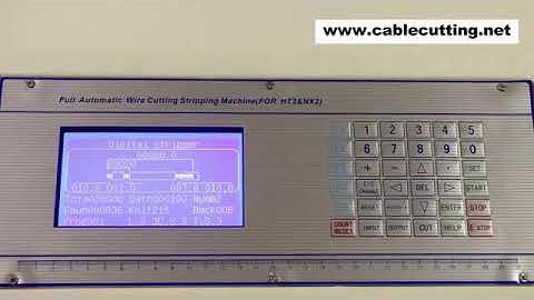 Wire Stripping Cutting and Twisting Machine WPM-09T