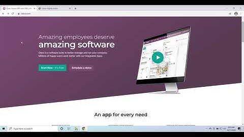 odoo 14 intro and download