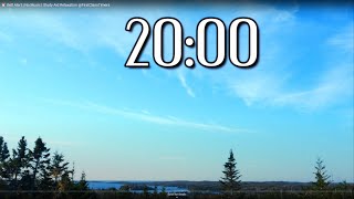 20 Minute Timer Repeating 1 Hour | ⏰ Bell Alert | No Music | Study Aid Relaxation @FirstClassTimers