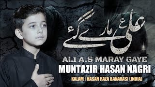 Ali A S Maray Gae Muntazir Hassan Nagri Noha 2022-23