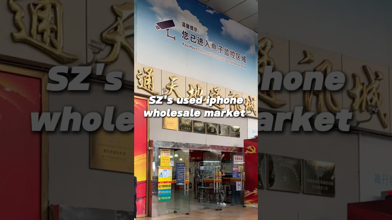 What’s the Second-Hand iPhone Wholesale Market Like in Shenzhen?