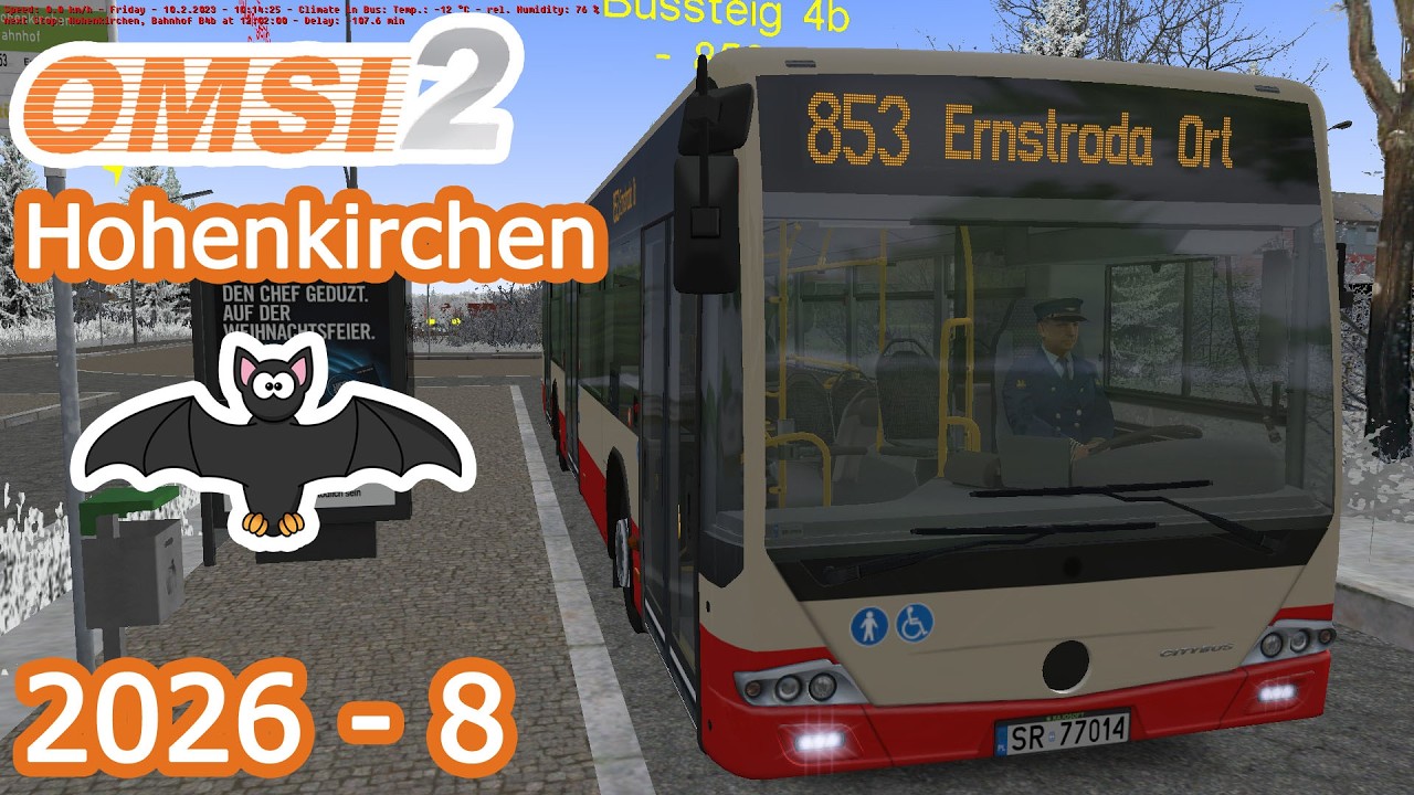 OMSI 2 - Hohenkirchen - 853 (→) - Mercedes Benz 628c LF