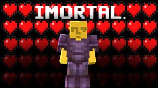 VIREI O PLAYER IMORTAL NESSE SERVE DE MINECRAFT!