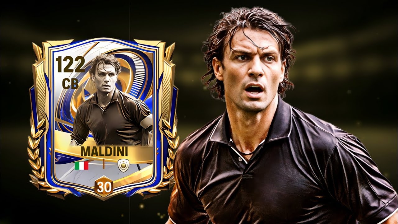 117 OVR MALDINI REVIEW FC MOBILE | FC MOBILE 117 TOTY MALDINI REVIEW 