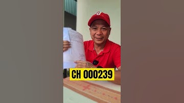 Bí mật đằng sau ký hiệu số vào sổ cấp giấy chứng nhận quyền sử dụng đất| Trần Xuân Bình #Shorts