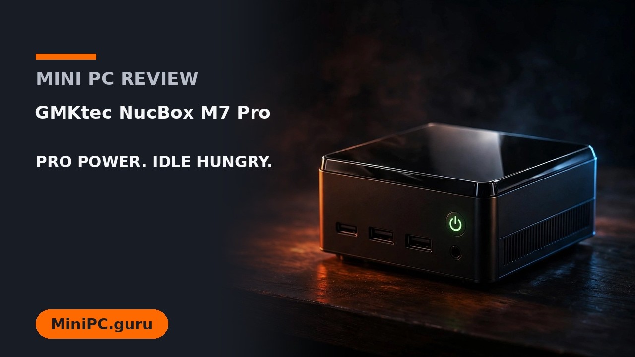 GMKtec NucBox M7 Pro Review: Ryzen 9 PRO 6950H, OCuLink & 32GB