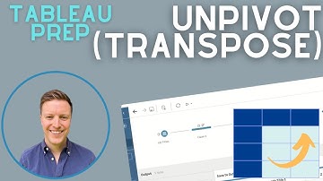 How to Unpivot (Transpose) in Tableau Prep