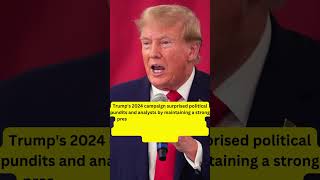 Trump's Dominance and Narrative Shaping: Astonishing Influence on the 2024 Election Cycle