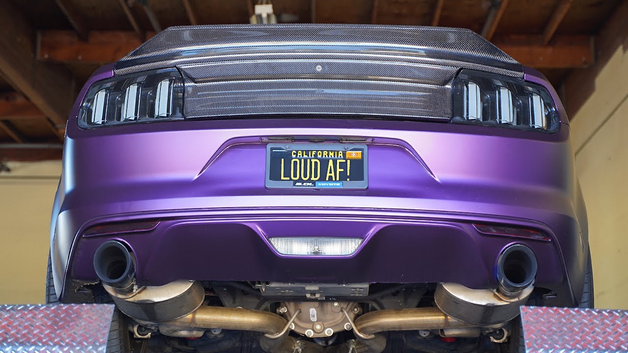 Installing the Worlds LOUDEST Exhaust on my Mustang! YouTube