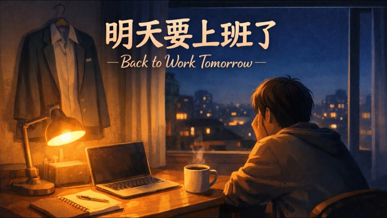 明天要上班了 Back to Work Tomorrow | 週日深夜的微憂鬱 - 獻給不想面對明天的你 (Official Audio)