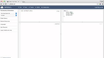 Introduction to JSFiddle.net