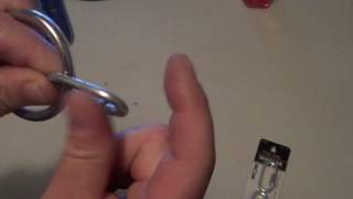 how to make an easy flashlight holder