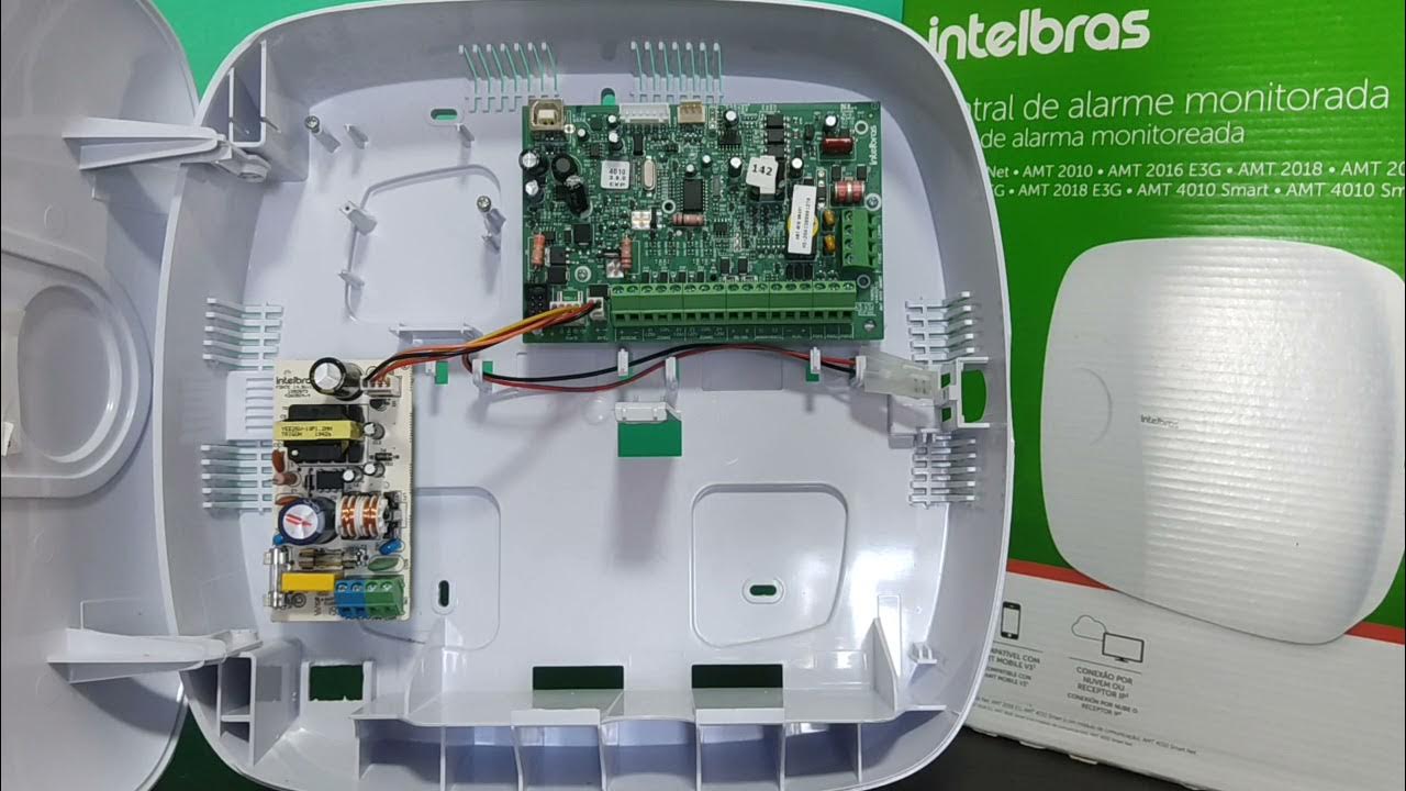 Unboxing AMT 4010 Smart INTELBRAS YouTube