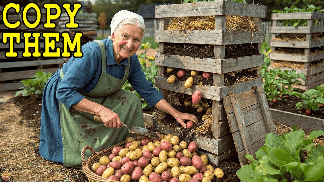 Zero Cost, No Electricity! How Amish Grandma Grows More Food With Less Work