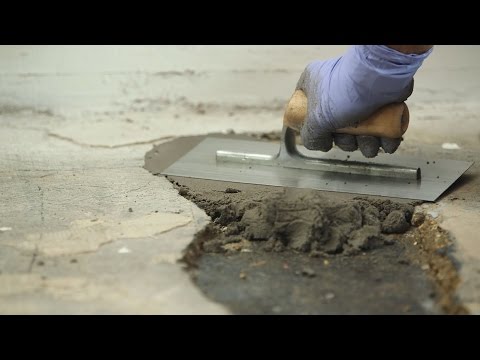 Video: Reparatur Von Zement-Sand- Oder Keramikfliesen