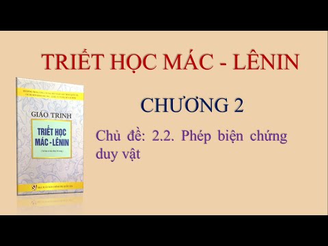 Video Triết học M-L - C2 - CD2.2. Phần Quy luật mâu thuẫn -... - YouTube