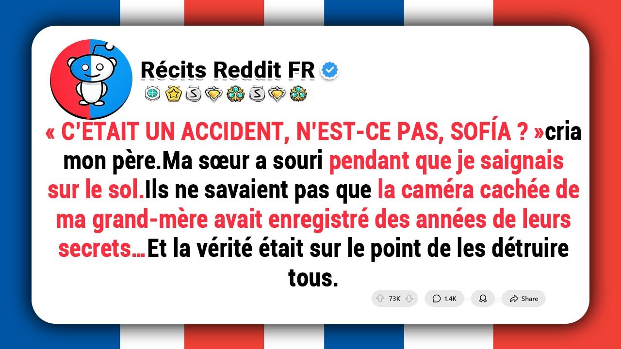«Tu l’as mérité, incapable», murmura ma sœur.Mes parents l’ont prise dans leurs bras pendant que moi