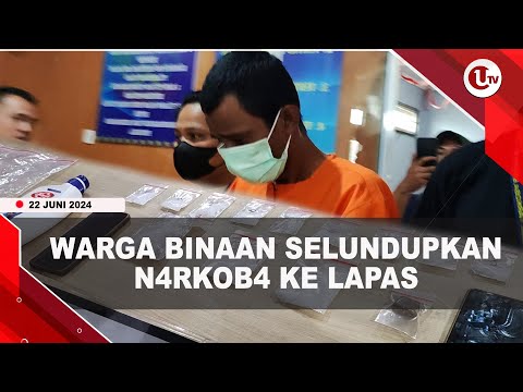 WARGA BINAAN SELUNDUPKAN N4RKOB4 LEWAT BOTOL SABUN | U-NEWS