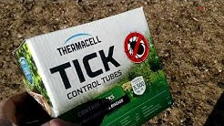 Thermacell Tick Control Tubes - attempting to keep the ticks population down! 