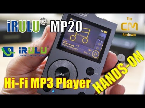 iRULU F20 Test  Hi-Fi MP3 Music Player - Hands-on  German  English hints 