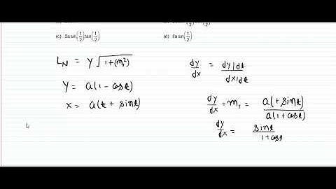 The length of the normal at point ‘ t’ of the curve x=a(t+sint) , y = a(1-cost) is