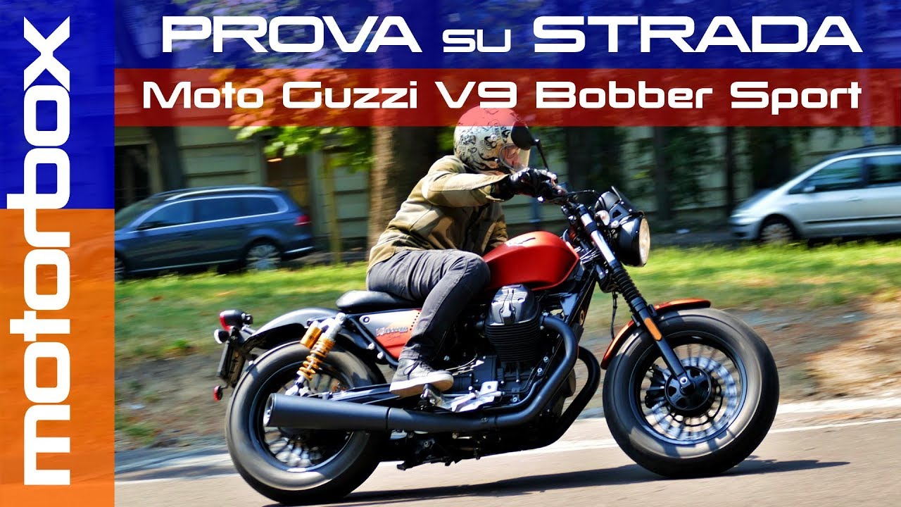 Moto Guzzi V9 Bobber Sport 2019 | Le opinioni dopo la prova su strada -  YouTube