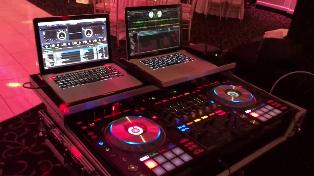 DJ setup for wedding. Sound check. YouTube