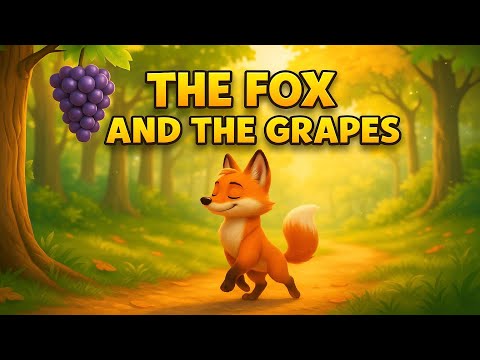 The Fox And The Grapes YOMIYOMI KidsStories MoralStories AesopFables BedtimeStory 