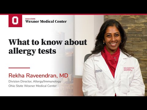 What to know about allergy tests before you get one Ohio State Medical Center