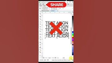 #"Master Text Alignment in CorelDRAW | Easy Text Formatting Tips" #coreldrawtutorial #alignment