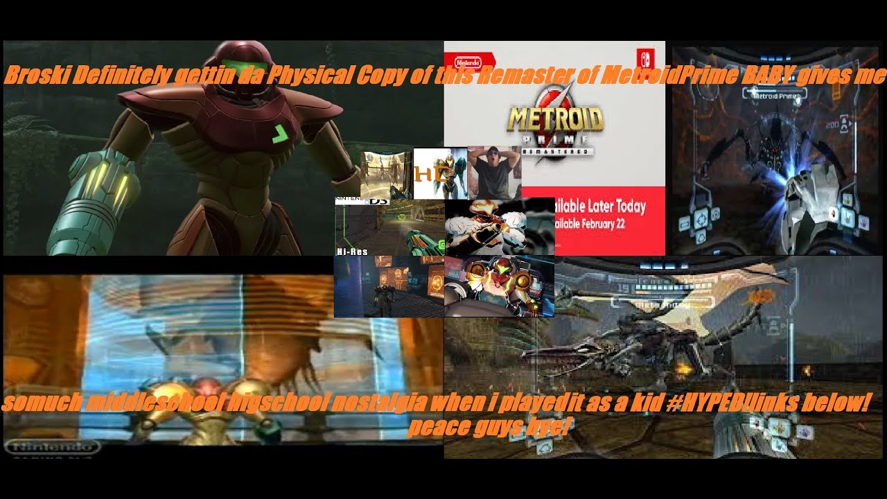 Metroid PRIME Remastered trailer.HYPE REACTION review time!Thougths NEWS!