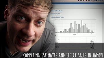 Bivariate Estimates, Part 3: Estimates in Jamovi