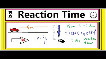 How to Solve for Reaction Time 📝⏲