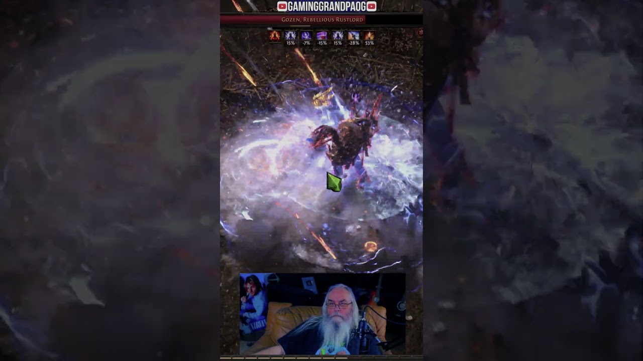 POE2 Endgame Begins! Sorcerer Firestorm Mapping with Gaming Grandpa