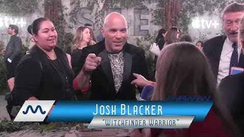 Josh Blacker Talks His Role in the Upcoming AppleTV+ Show SEE on the Red Carpet | MEAWW