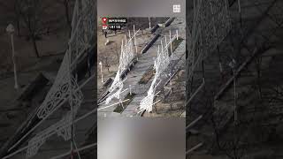 #強風 で #神戸ルミナリエ 倒れる #毎日新聞 #news