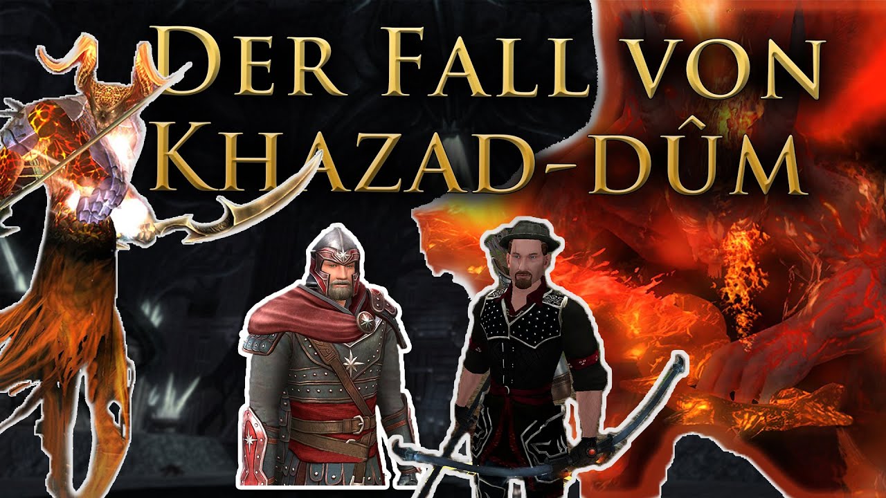LOTRO | Der Fall von Khazad-dûm [Raid] im Duo | Tank Hauptmann GER ...