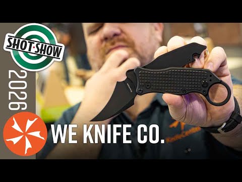 WE’s New Tactical Knife - SHOT Show 2026