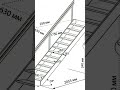 Modern Stair Layout &amp; Details #buildingservicesengineering #roadconstruction #engineeringeducation