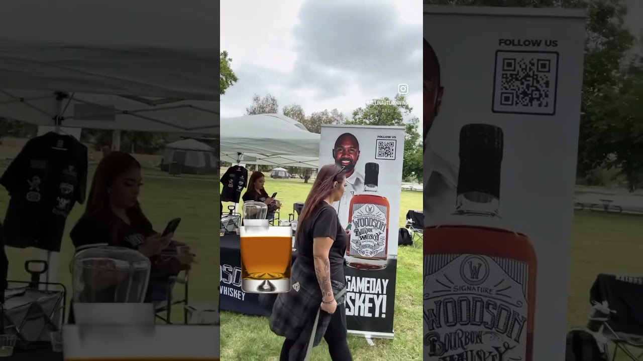 Enjoying Woodson Whiskey at the SCBCR 9th Annual Tailgate. New video coming this week!