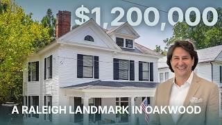 Inside a 1911 Neoclassical Landmark Home in Historic Oakwood Full Tour Raleigh NC