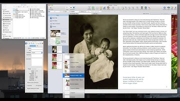 Image placeholder and changing page format in iBooks Author
