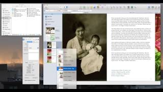 Image placeholder and changing page format in iBooks Author
