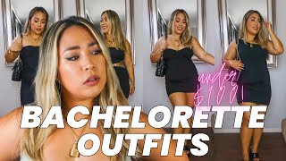 HELP PICK MY OUTFIT FOR A BACHELORETTE PARTY | Affordable Black Superdown Revolve Dresses Under $100