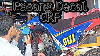 Pasang Sticker|Semi Decal|Crf