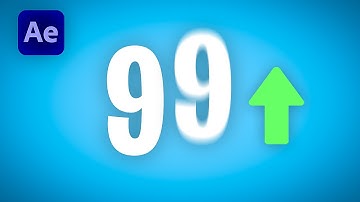How To ANIMATE NUMBERS Tutorial In After Effects